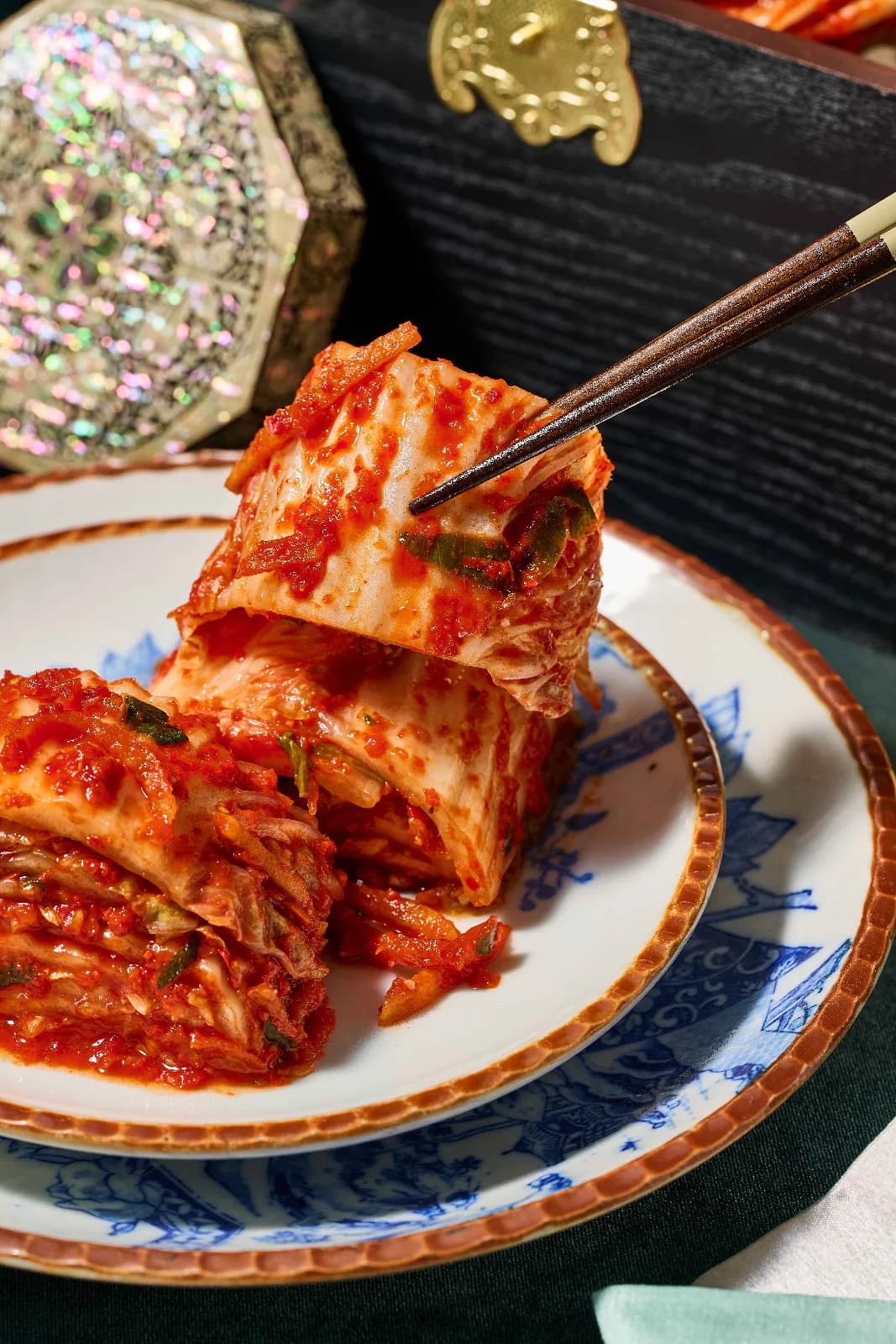 Kimchi as an essential part of Korean meals