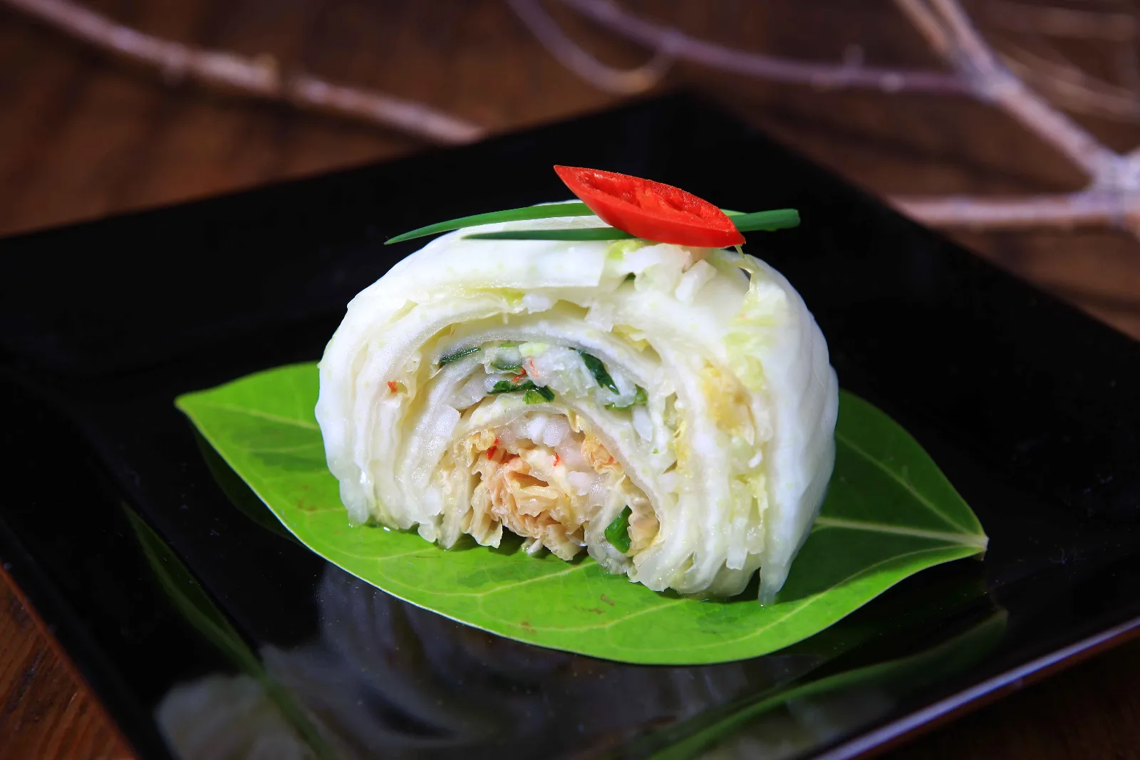 맵지 않은 김치, 백김치