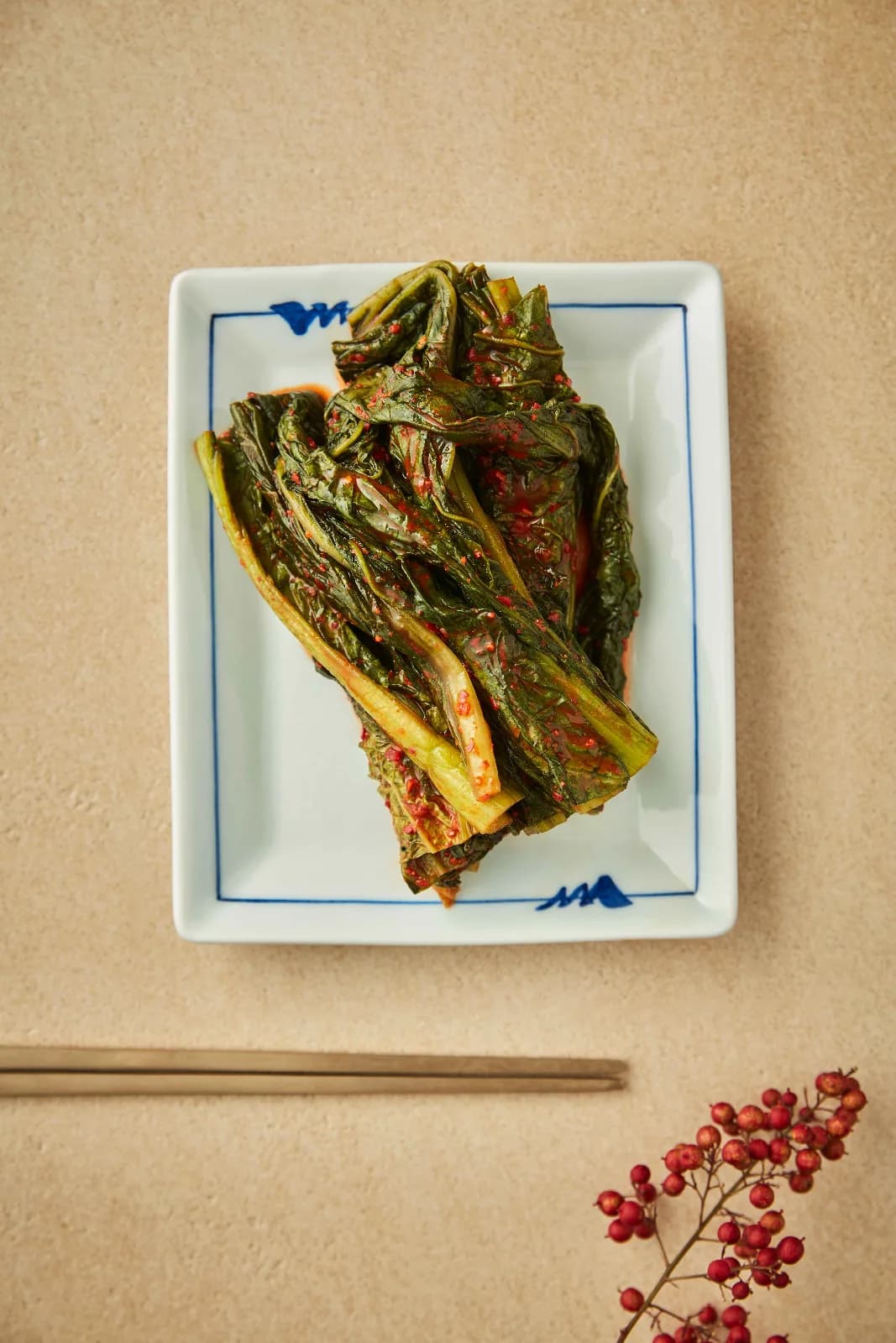 쌉싸름한 맛이 특징인 김치, 갓김치